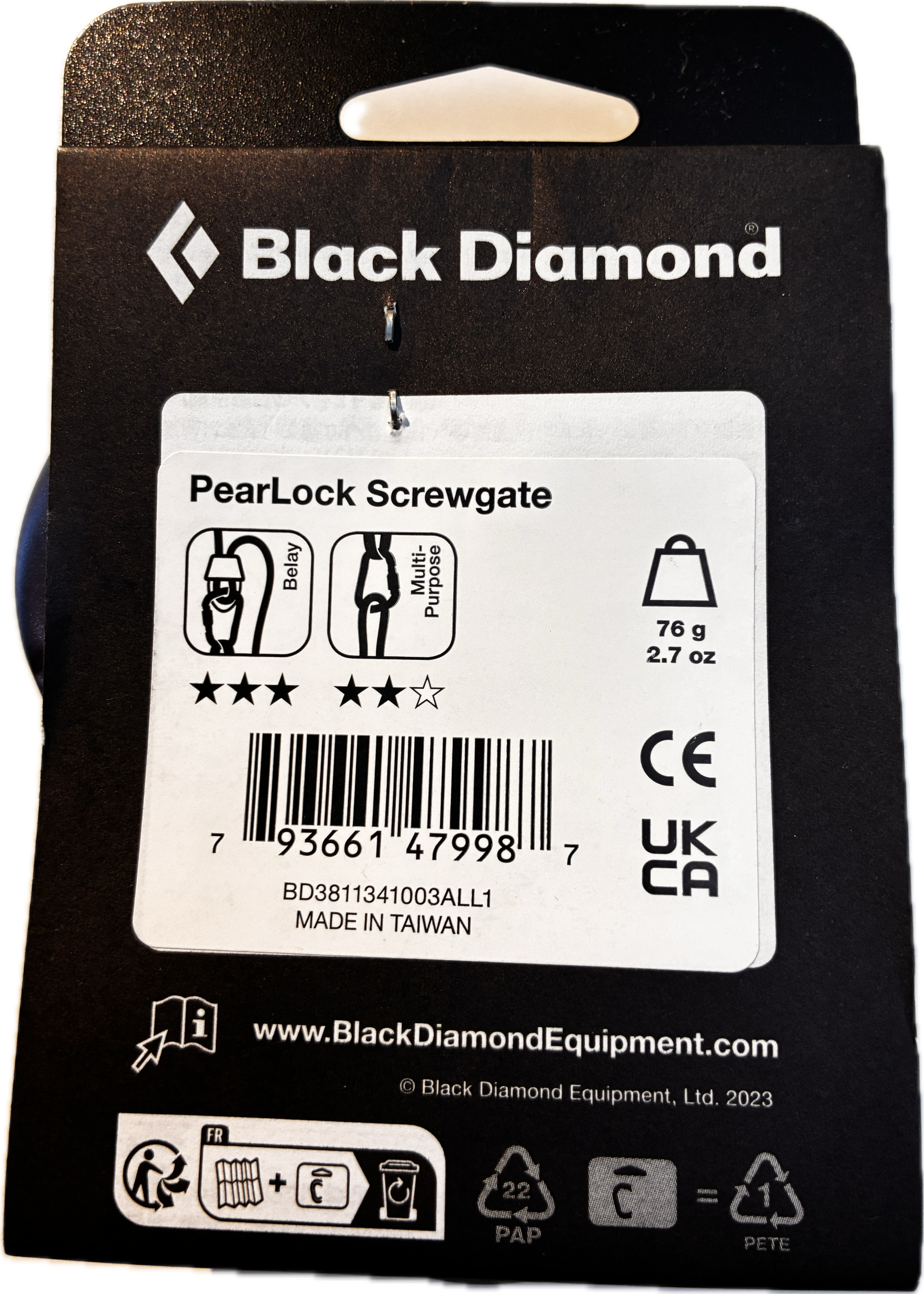 <strong>BLACK DIAMOND</strong><br />PearLock Screwgate - Bild 2